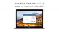 Daten sicher löschen unter macOS mit iShredder Mac 2