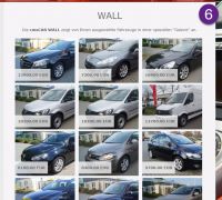 Homepage Autohandel: Neues cmsCAR-Modul „SucheBox Wall“ für die Fahrzeugpräsentation
