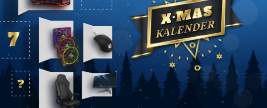 Die Adventszeit bei Caseking: Tägliche Schnäppchen, Gewinne & mehr