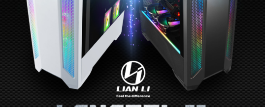 NEU bei Caseking – Der Lian Li LANCOOL II E-ATX-Tower mit digital adressierbarer RGB-LED-Beleuchtung und Temperglas-Seitentüren