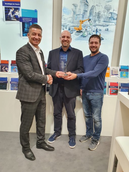 Pickert erreicht 3. Platz beim Industrie 4.0 Innovation Award
