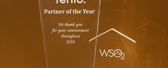 WSO2 zeichnet Integrationsspezialist Yenlo mit Partner of the Year Award 2019 aus