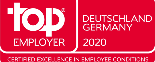 NTT DATA Deutschland 2020 erneut als Top Employer ausgezeichnet