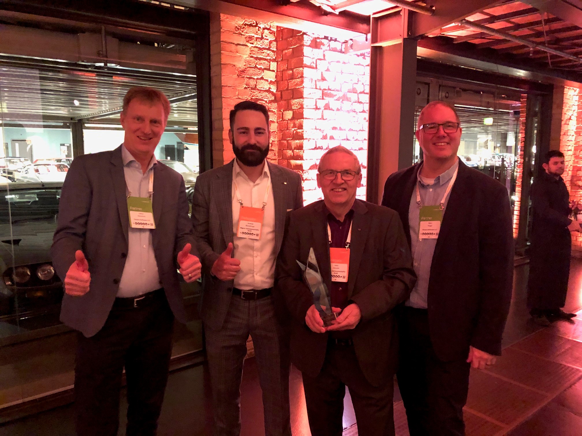 Migros und Fiducia gewinnen SAMS Award 2020