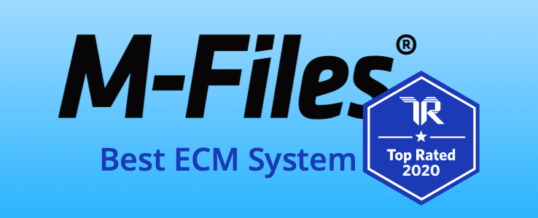 Nutzer wählen M-Files zum Top Rated ECM 2020
