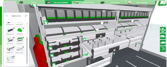 Webkonfigurator für komplexe Produktsysteme