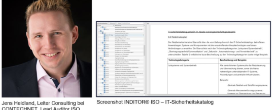 IT-Sicherheitskatalog in Softwarelösung INDITOR® ISO integriert