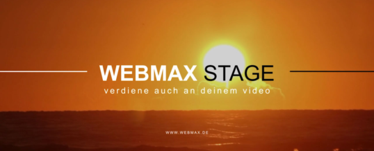 WebMax Stage, die neue virtuelle Bühne für jeden