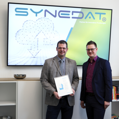 Creditreform Braunschweig Göttingen verleiht Bonitätszertifikat an die Synedat Consulting GmbH