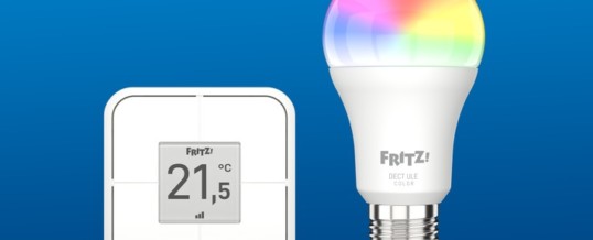 Ab sofort verfügbar: LED-Lampe FRITZ!DECT 500 und Vierfach-Taster FRITZ!DECT 440