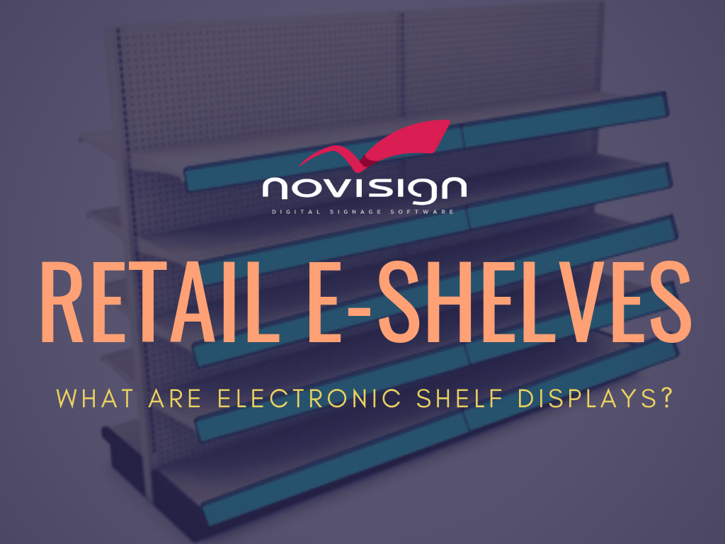 NOVISIGN und LUXX Light Technology  präsentieren High End Shelf Display Lösungen