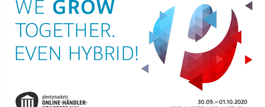 Der plentymarkets Online-Händler-Kongress 2020 findet statt: hybrid und 100% kostenlos.