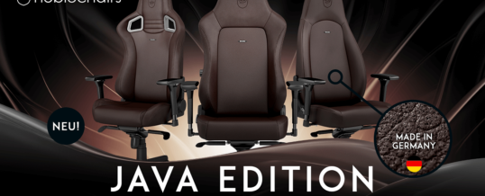 noblechairs Java Edition jetzt bei Caseking erhältlich!