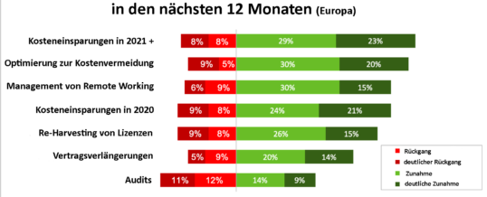 Flexera 2021 State of ITAM Report: Covid-19 zwingt zu Sparkurs