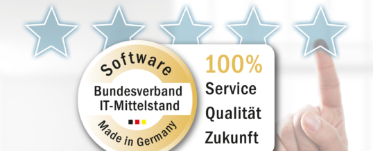 PROXIA MES mit dem BITMi-Gütesiegel „Software Made in Germany“ zertifiziert