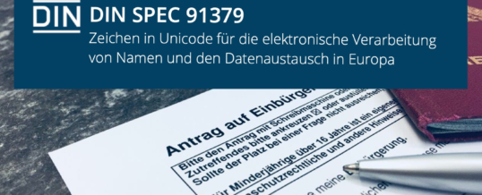 In 80 Tagen um die Welt: Unicode in der Verwaltung