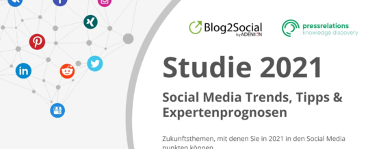 Studie: Social Media Trends und Expertenprognosen 2021