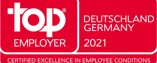 NTT DATA Deutschland 2021 zum fünften Mal als Top Employer ausgezeichnet