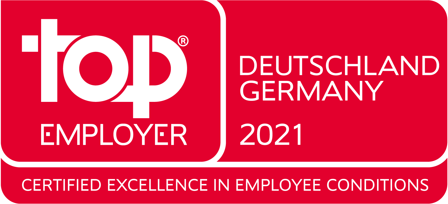 NTT DATA Deutschland 2021 zum fünften Mal als Top Employer ausgezeichnet