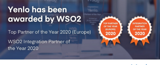 Yenlo zum „WSO2 Top Partner of the Year“ gewählt – zum dritten Mal in Folge (Europa)