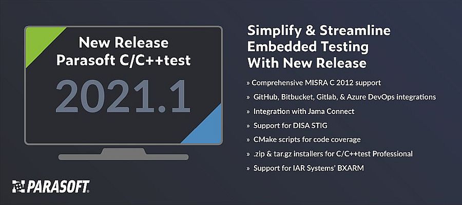 Parasoft präsentiert integrierte automatisierte Testlösung für CI/CD-Workflow
