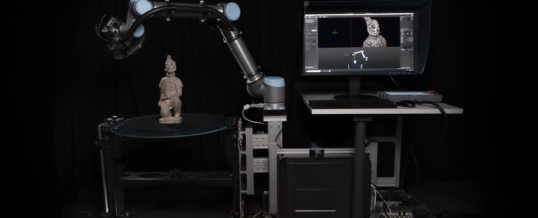Fraunhofer IGD entwickelt Roboterarm, der Kulturgüter in 3D scannt und kooperiert mit Phase One