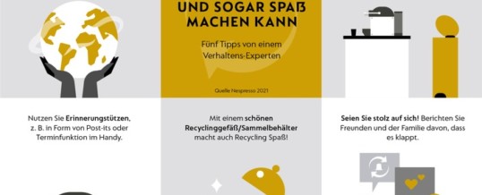 Recycling beginnt im Kopf / Fünf Tipps vom Verhaltens-Experten zum Global Recycling Day am 18.03.2021