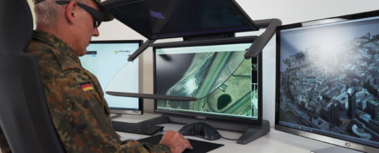 Stereoskopische Display- und Arbeitsplatz-Lösungen für militärische Einsatzbereiche