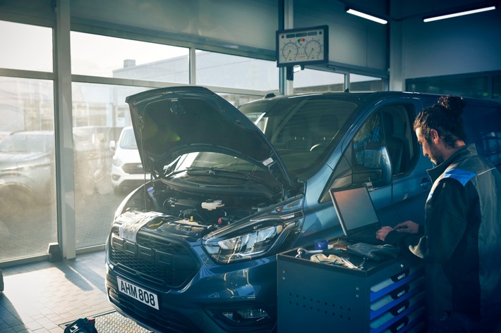 „FORDLiive“: Das neue Produktivitäts-Angebot maximiert die Betriebszeit von Ford-Nutzfahrzeugen