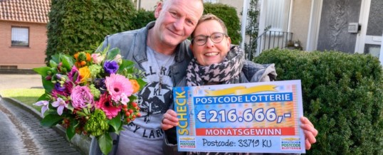 Postcode-Premiere: 1,3 Millionen Euro für Bielefeld