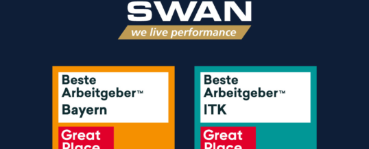SWAN GmbH ist ein Great Place to Work®!