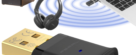 PEARL USB-Audio-Transmitter mit Bluetooth 5 und aptX HD