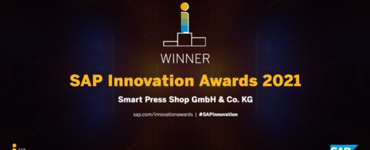 Smart Press Shop gewinnt SAP Innovation Award 2021 für Implementierungsprojekt mit Syntax