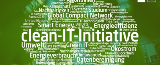 „clean-IT Forum“: Ideenaustausch für energieeffizientere Digitalisierung