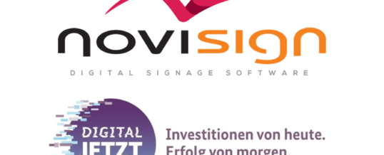 NoviSign Digital Signage Lösungen – staatliche Fördermittel möglich