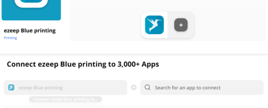Mit ezeeps Zapier-Integration können Tausende von Apps automatisch drucken