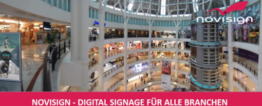 NoviSign – Digitalisierung für alle Branchen