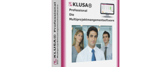 Klusa Version 21.1 involviert Projektmanagement und Arbeitszeiterfassung