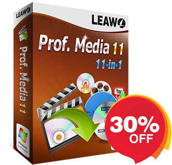 Leawo Software stellt Prof. Media Mac 11.0.1 vor, mit neu hinzugefügten Funktionen und beseitigten Fehlern.