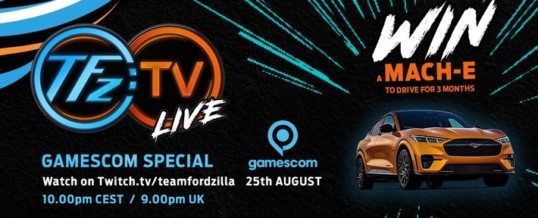 Team Fordzilla mit eigener Show live zur virtuellen Gamescom 2021 – Ford Mustang Mach-E GT zu gewinnen