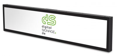 digitalSIGNAGE.de 28 Zoll Widescreen All-In-One Display inklusive 3 Jahren Digital Signage Cloud Software