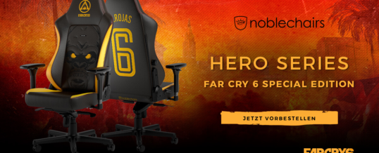 noblechairs HERO Far Cry 6 Special Edition – Dein Rückhalt im Guerillakrieg