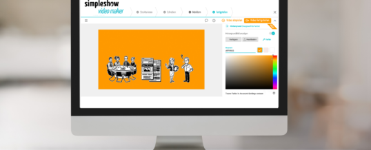 simpleshow video maker entwickelt neue CI Features