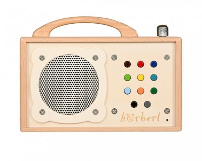 Musikbox Hörbert, Testsieger der Stiftung Warentest 11/2019, jetzt mit neuem Look und modernster Technik