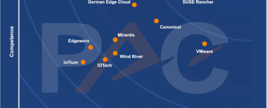 PAC: German Edge Cloud ist Leading Edge-Anbieter und Hidden Champion