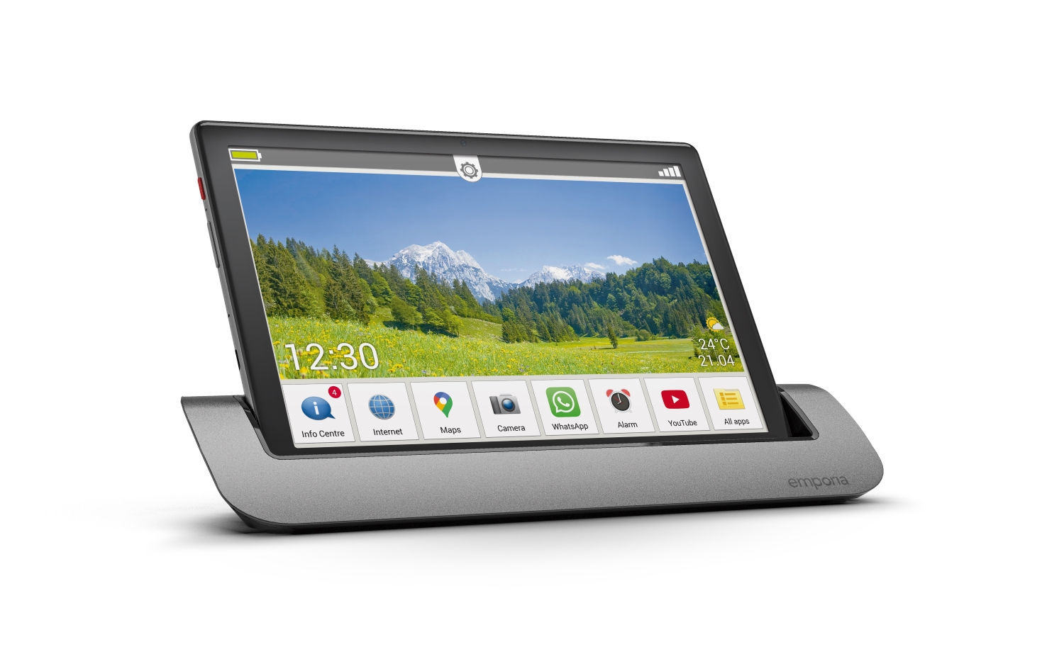 NEUHEIT: emporia entwickelt einfach zu bedienendes Tablet für die jung gewordene Generation 65+