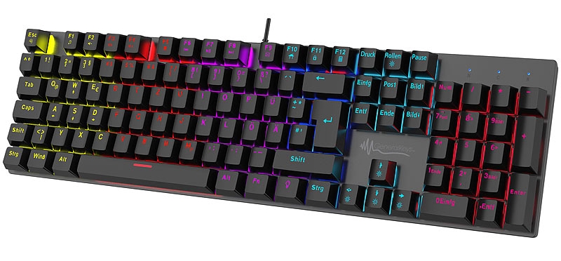 GeneralKeys Mechanische Metall-Gaming-Tastatur