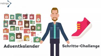 Gehen bis das Christkind kommt! Der gesündeste Online-Adventskalender aller Zeiten