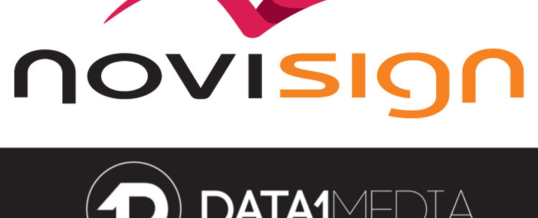 NoviSign Partner und Distributor für Österreich ist DATA1 MEDIA