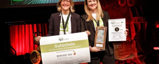 GREEN IT mit IT-Nachhaltigkeitspreis ausgezeichnet / Sol.IT Future Award für exzellente nachhaltige IT-Lösung